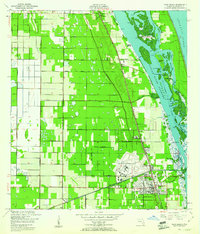 1949 Map of Vero Beach, FL — High-Res | Pastmaps
